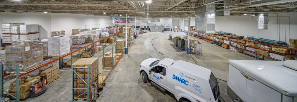 DMARC warehouse from above