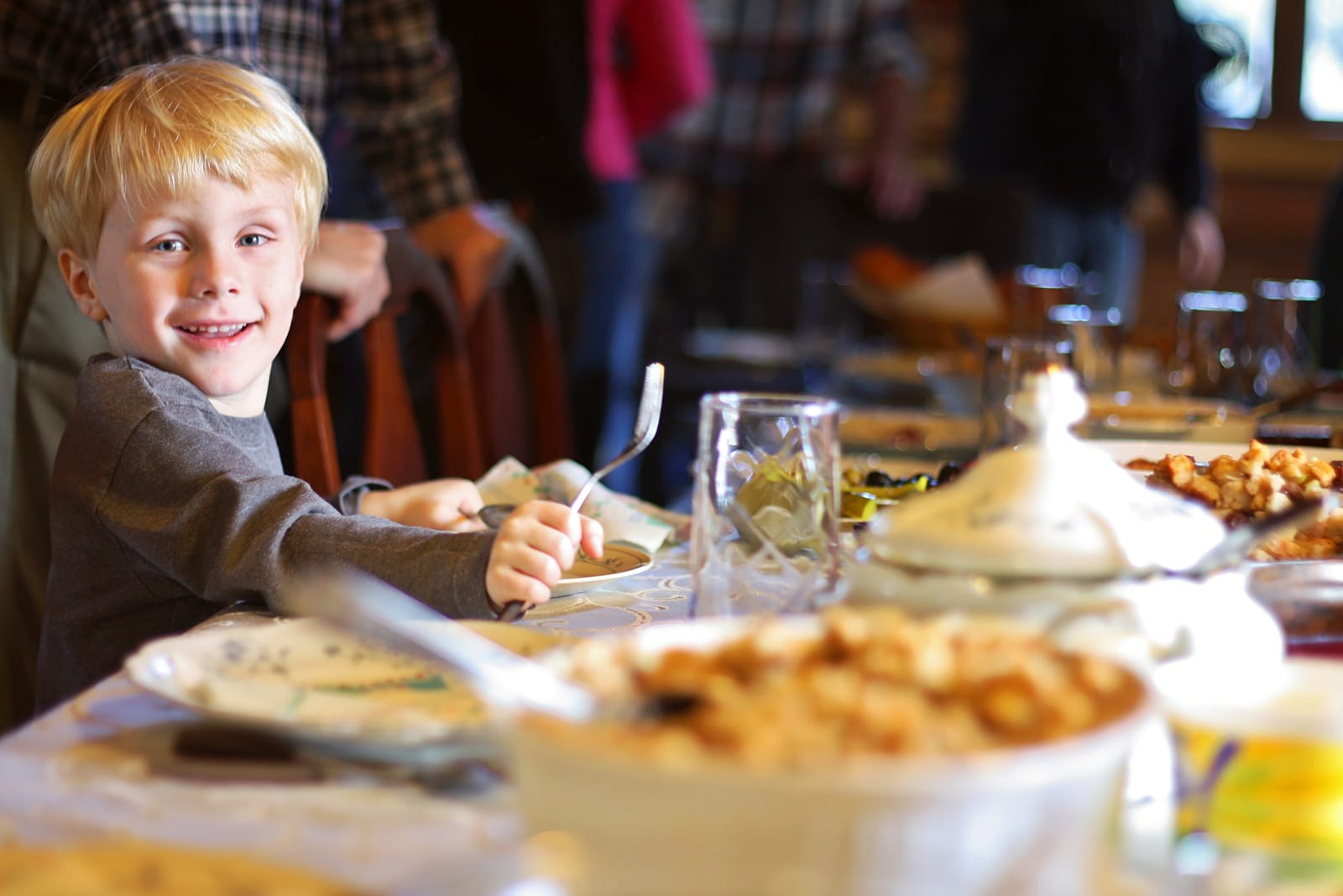 Child holiday meal