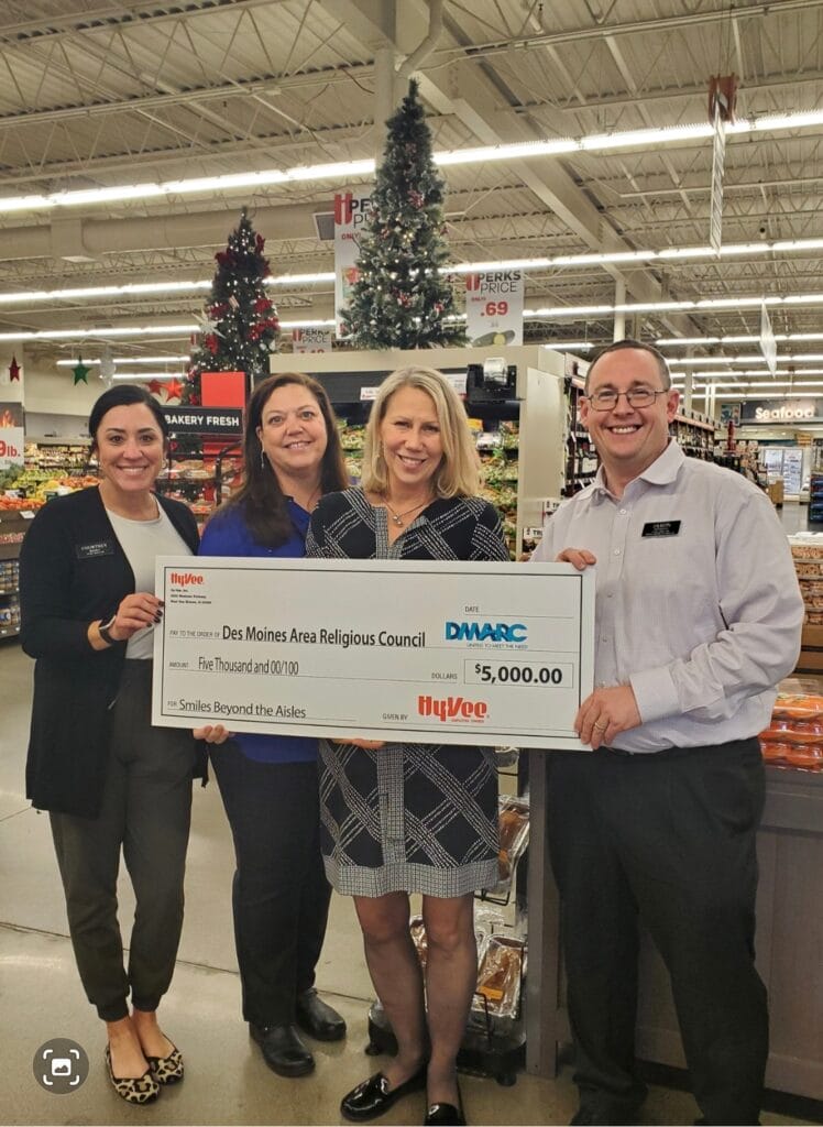 Hyvee donation